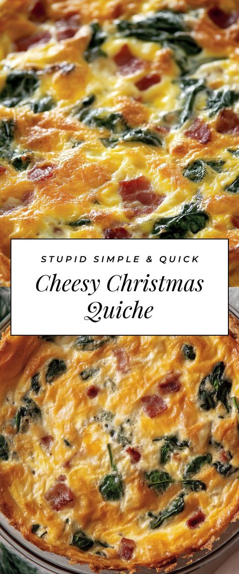 Image for Cheesy Christmas Quiche Easy Xmas Morning Breakfast, Brunch Dishes Ideas, Christmas Fruit Breakfast, Christmas Morning Strata, Christmas Morning Breakfast For 2, Christmas Breakfast For Dinner, Holiday Breakfast Board, Brunch Food Ideas Christmas, Group Brunch Recipes