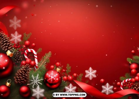 Christmas Banner Background, Dark Red Christmas, Christmas Banner, Social Media Images, Banner Background, Christmas Banners, Free Png, Png Clipart, Red Christmas