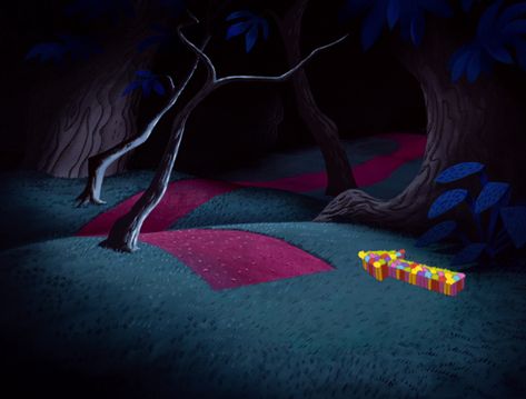 Alice In Wonderland Path, Alice Silhouette, Alice In Wonderland 1951, Disney Version, Comfort Movies, White Rabbits, Disney Classics, Animation Screencaps, Disney Alice