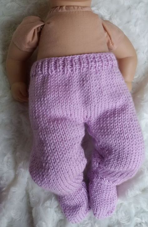 a blog about making Barbie knitted and crochet clothes and other crafty items Overalls Sewing Pattern, Baby Knitting Patterns Free Newborn, Knit Baby Doll, 12 Inch Doll Clothes, Pram Sets, Knitting Gloves Pattern, Baby Born Clothes, Pram Suit, Animal Knitting