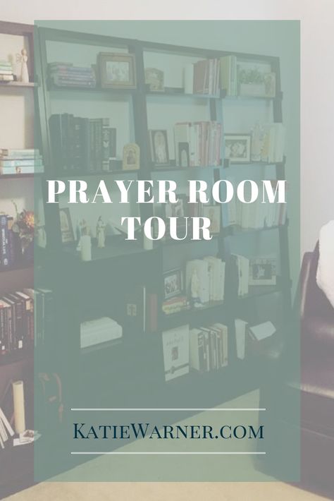 Prayer Room Tour | Katie Warner Bible Reading Corner, Prayer Closet Ideas Decor, Prayer Space At Home, Prayer Corner Ideas Bedrooms, Home Prayer Room, Prayer Room Ideas, Baptism Photos, Prayer Closet, Liturgical Seasons