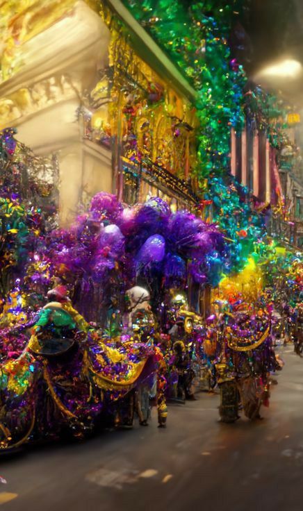 New Orleans Mardi Gras Aesthetic, Mardi Gras Aesthetic, Carnival Fits, Mardi Gras Floats, Mardi Gras Date, Hades Town, Mardi Gras Activities, Hazbin Oc, Dance Decor