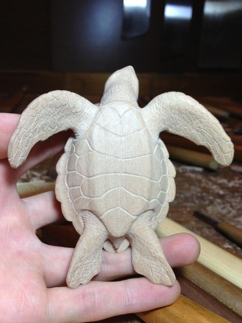 Tortoise Clay Model, Turtle Carving Wood, Turtle Pottery, Turtle Clay Sculpture, Tortoise Sculpture, Wood Carved Turtle, Coral Reef Art, Turtle Sculpture, Turtle Drawing