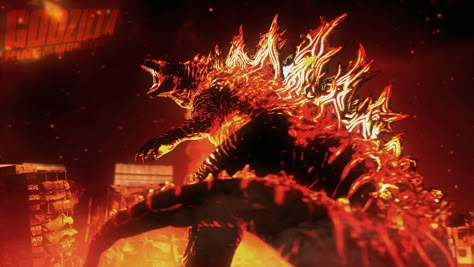 Thermo Godzilla, Thermonuclear Godzilla, Fire Godzilla, Kaiju Evolution, Godzilla Suit, Legendary Godzilla, Original Godzilla, Red Hood Comic, Mean Girls Aesthetic