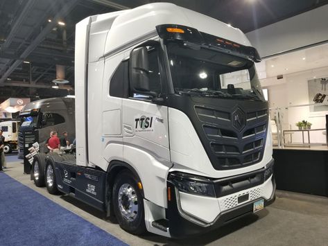 Nikola Corp. is taking a unique approach to address current market challenges by focusing on the hydrogen infrastructure and its supply. First 100 trucks are ordered. Nikola Truck, Hydrogen Production, Hydrogen Fuel, Hydrogen Fuel Cell, Energy Companies, Cab Over, Fuel Cell, Construction Process, Truck Design