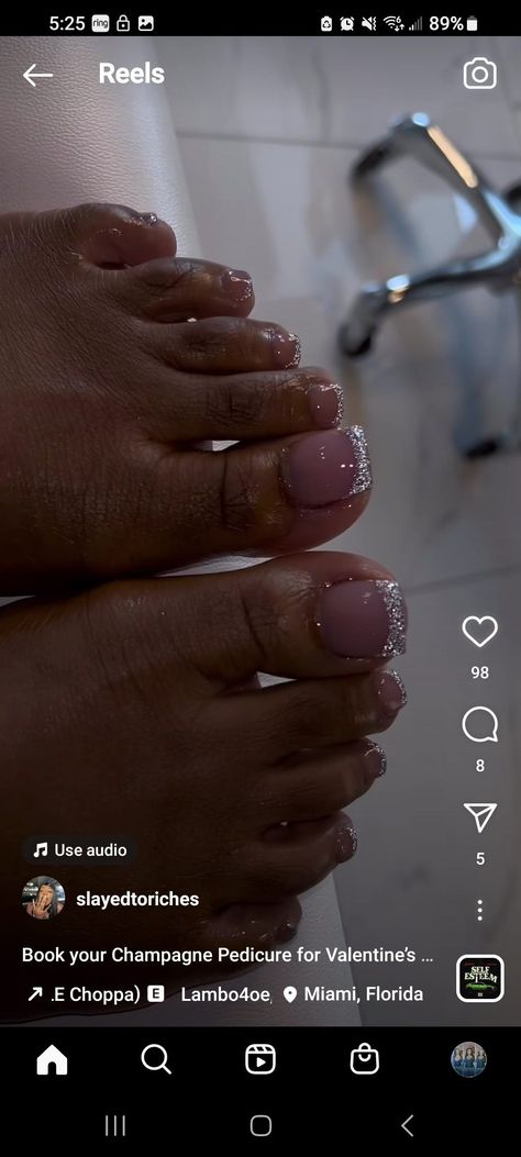 Trending Pedicure Ideas 2024 103 #nailsofinstagram #nailsoftoday #prettynails #518nailtech #nailsonfleek #nailso. Go for more info 👉https://medium.com/p/3b0273ba7c59. Christmas Mani And Pedi, January Toe Nails Ideas, Champagne Toe Nails, January Toe Nail Color, Valentines Toe Nail Designs Pedicures, Wedding Toes For Bride, Red Toes Nails, Winter Color Nails, Pedicure Styles