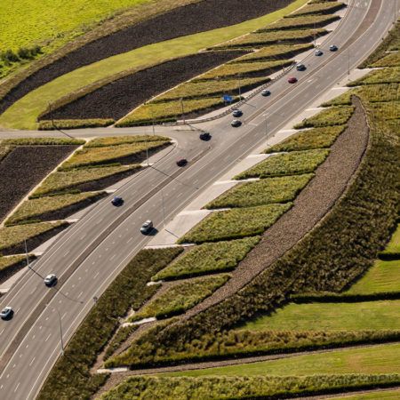 First Flight – Auckland International Airport « Landezine International Landscape Award LILA Highway Landscape Design, Airport Landscape, Highway Landscape, Highway Architecture, Auckland Airport, Northern Island, New Zealand Landscape, Walking Paths, Landscape Elements