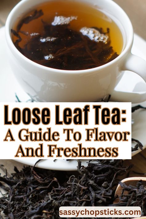 This beginner's guide unlocks the secrets of loose-leaf tea. Learn about the different types, brewing techniques, blends, and more. Easy Drink Recipes, Fruit Infused Water, Easy Drinks, Recipe Board, Fruit Infused, Recipe Boards, Chinese Cooking, Good Healthy Recipes, Loose Leaf Tea