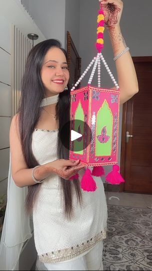 Diwali Decoration Ideas For School, Wall Hanging For Diwali, Lantern For Diwali, Craft With Cardboard, Aakash Kandil, Akash Kandil, Ideas For School Projects, Decoration Ideas For School, Lantern Handmade