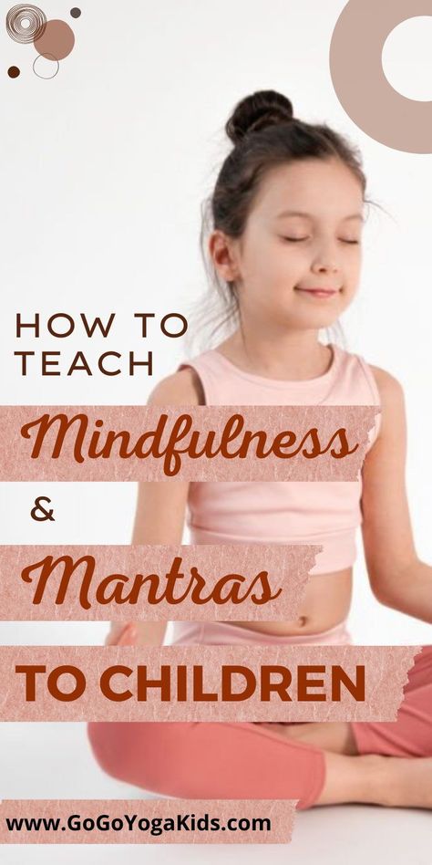 Mantras and Mindfulness Kids Yoga Lesson Plan. This lesson would work well with children ages 5-11 Yoga With Kids, Kid Yoga Lesson Plans, Meditation Teacher Training, Yoga Challenge Poses, Yoga Teacher Resources, Kids Yoga Classes, Yoga Lesson Plans, Childrens Yoga, Back Relief