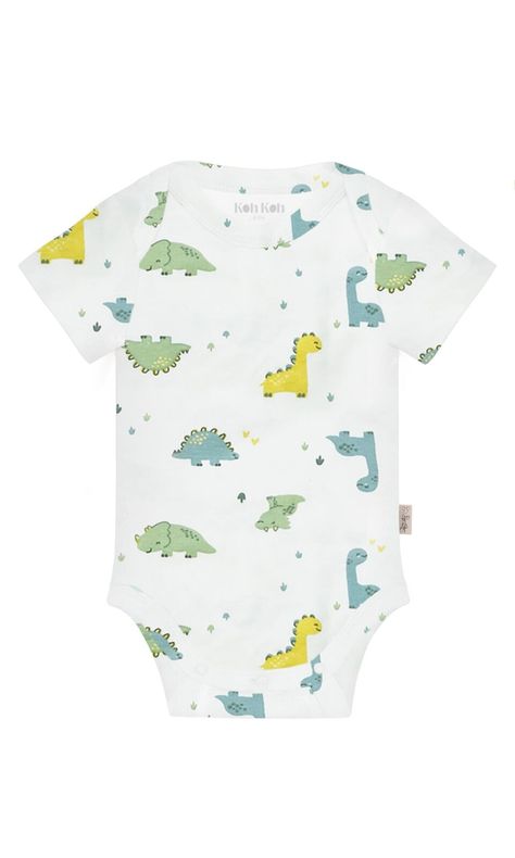 Kids Baby Short Sleeve Soft Cotton Boy Girl Unisex Solid Gender Neutral Printed Infant Toddler Wide Neck Lap Shoulder Comfy Snap Closure Tagless One Piece White Bodysuit, Dinosaur Print 0-3M Description and features Cute one piece Dinosaur Print infant suits; toddler short sleeve t-shirts with soft material; gender neutral basics; simple plain bodysuits with printed neck label; use for crafting DIY tie dye; cute lounge play clothes for fall winter spring or summer Printed animal dino design baby boy girl Bear Print tops for comfortable day night time wear; three simple closure snap buttons at the bottom for easy quick diaper changes; essential basic snapsuits for babies; expandable lap wide shoulder suits; easy dressing outfits Breathable durable super soft 100% cotton; no irritation no ta Dressing Outfits, Neutral Basics, Dino Design, Cute Lounge, Clothes For Fall, Baby Coming Home Outfit, Cute One Piece, Diy Tie Dye, Neutral Print