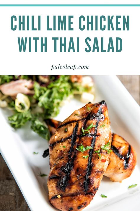 Sweet Chili Lime Chicken, Thai Coconut Lime Chicken, Honey Chili Lime Chicken, Chilli Lime Chicken Marinade, Mojito Lime Chicken Marinade, Thai Salad Recipes, Chili Lime Chicken, Slow Cooker Shredded Chicken, Marinating Chicken Breast