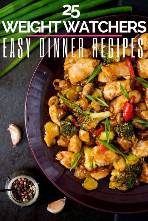 Easy Weight Watchers Meals, Weight Watchers Meals Dinner, Meals For Dinner, Weight Watchers Meal Plans, Weight Watchers Chicken, Weight Watchers Recipes, Weight Watcher Dinners, Weight Watchers Dinner Recipes, Weight Watchers Diet