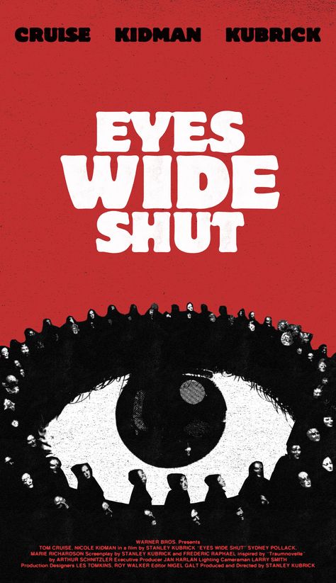 Eyes Wide Shut (1999) [2073x3600] by me Poster Grafico, Poster Graphic Design, Film Posters Art, Eyes Wide Shut, Film Poster Design, I Love Cinema, Horror Posters, Movie Covers, Movie Posters Design