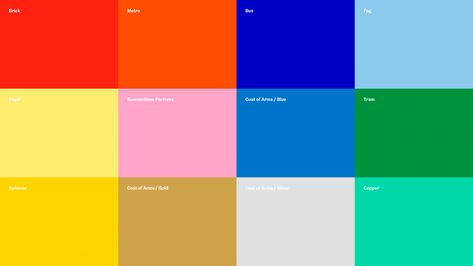 City of Helsinki : Werklig | A brand design agency based in Helsinki, Finland City Branding, Best City, Color Palette Yellow, New Identity, Color Palette Pink, Helsinki Finland, Brand Color Palette, Color Palette Design, Website Inspiration