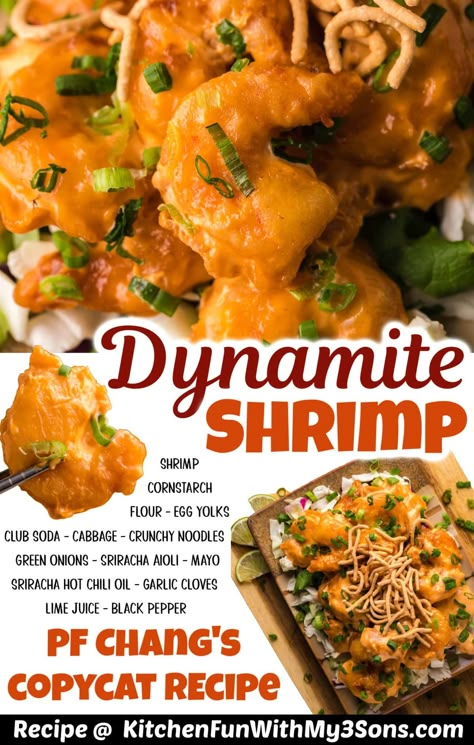 Dynamite Shrimp Pf Changs, Pf Chang Dynamite Shrimps, Pf Chang’s Dynamite Shrimp, Pf Chang Shrimp Dynamite Recipe, Pf Chang Recipes Copycat, Dynamite Prawns Recipe, Dragon Shrimp Recipe, Pf Changs Recipes, Dynamite Sauce Recipe