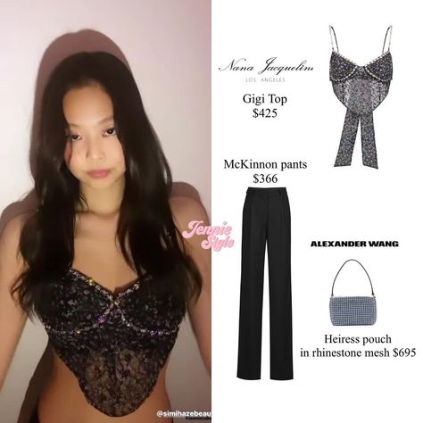 Jennie Party Outfit, Hoverboard Girl, Jennie Style, Outfit Polyvore, Jennie Kim, Closet Fashion, Comfy Fashion, Summer Style Casual, Kpop Fashion Outfits