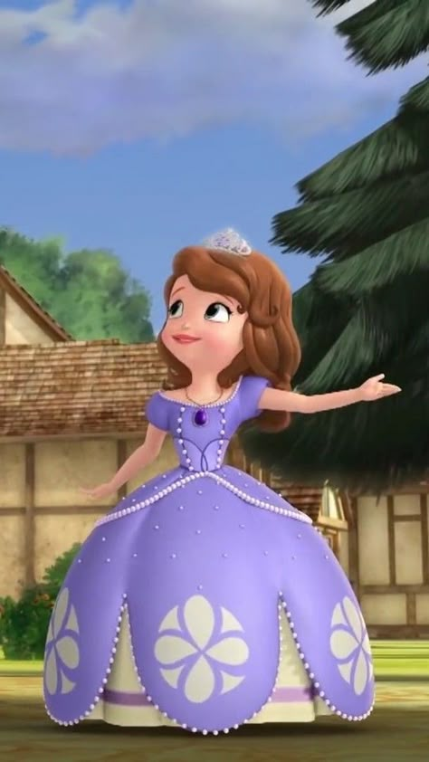 Aesthetic Movie Wallpaper, Sofia The First Wallpaper, Sofia The First Cartoon, Princess Sofia Dress, Princesa Sophia, Disney Princess Sofia, Sophia The First, Princess Sofia The First, Princess Sophia