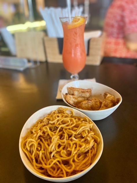 Whew! It Looks Like Disney World’s ‘Ohana Noodle Shortage is Over! Disney Ohana Noodles, Ohana Noodles Recipe Disney World, Ohana Noodles Recipe, Ohana Noodles, Pog Juice, Disney Polynesian, Polynesian Village Resort, Polynesian Village, Village Resort