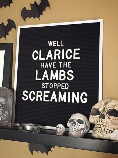 Hello Clarice, Letter Board