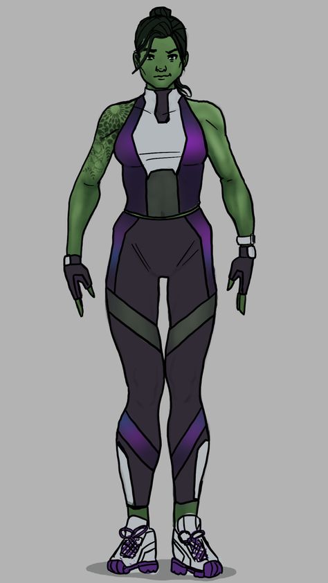 She Hulk Redesign, Hulk Redesign, Earth 1610, Marvel Redesign, Planet Hulk, Gambit Marvel, Marvel Design, Marvel Concept Art, Omega Red