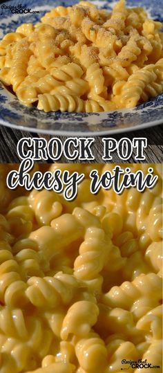 I love a good recipe that I can enjoy as much as my kids and is easy to make! Check and check for this Crock Pot Cheesy Rotini! Good Recipe, Crockpot Dishes, Think Food, Crock Pot Slow Cooker, Crock Pot Cooking, Spaghetti Squash, I Love A, I Love Food, Cooker Recipes