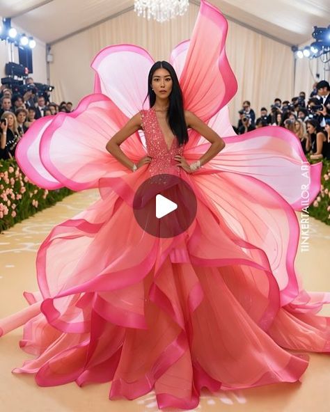 Hera Kim on Instagram: "✨ Two days left for Met Gala 🏛️ This year’s theme: The Garden of Time "If time is our garden, then each of us is a flower.”  Met gala special, blooming couture dress 🌸 #MetGala #TheGardenOfTime #TimelessElegance . . . . . #aiartcommunity #aiart #aiartwork #aiartists #midjourneyaiart #midjourneyartwork #midjourneyarchitecture #archdesigndaily   #digitalartwork #generativeart #designmidjourney #parametricarchitecture #midjourneygallery #tinkertailorart #ai아트 #ai디자인" Met Gala Dresses, Dresses Couture, Amazing Dresses, Couture Dress, Rose Style, Gala Dresses, Days Left, Floral Dresses, Couture Dresses