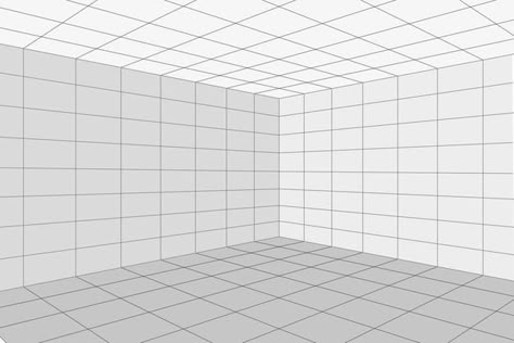 Grid perspective white room corner with ... | Premium Vector #Freepik #vector #background #frame #abstract #technology Graphic Design Perspective, Room Corner Drawing Reference, Room Reference Art, Drawing Room Perspective, Corner Perspective Drawing, Perspective Drawing Background, Draw Room Perspective, Corner Of Room Drawing, Perspective Drawing Reference Room