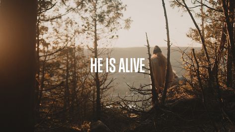 Easter Videos Jesus, Easter Video, Easter Videos, He Is Alive, Intro Video, Sermon Series, Visual Media, Worship, Jesus