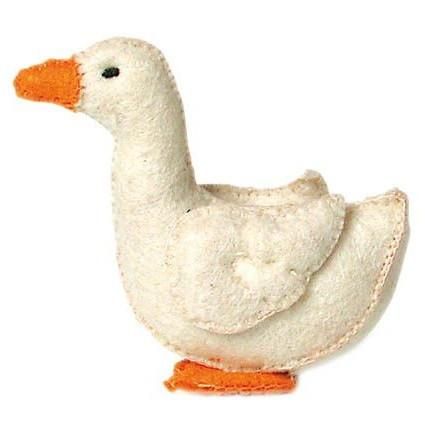 duck Felt Goose, Painting Glassware, Felt Christmas Ornaments, Christmas Ornament Crafts, Farm Yard, Ornament Crafts, Felt Toys, Felt Christmas, Felt Art