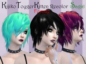 Sims 4 Hairstyles, Sims 4 Cc Goth, Emo Hairstyle, 4 Hairstyles, Sims 4 Anime, Pelo Sims, The Sims 4 Packs, Sims 4 Body Mods, Sims 4 Cc Folder