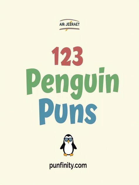 penguin puns Penguin Sayings, Penguin Jokes, Sleep Puns, Ice Puns, Penguin Puns, Penguin Dance, Bird Puns, Ice Breaking, Punny Jokes