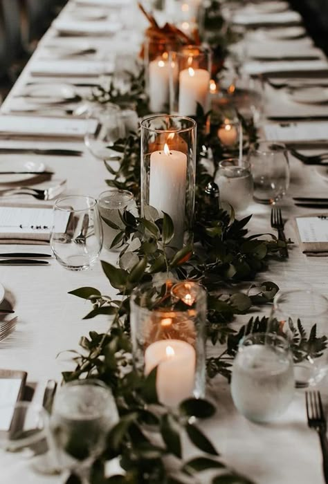 Rustic Wedding Decorations, Modern Wedding Decor, Wedding Forward, Wedding Table Decorations, Long Table, Wedding Table Settings, Wedding Vision, Wedding Table Centerpieces, Wedding 2024