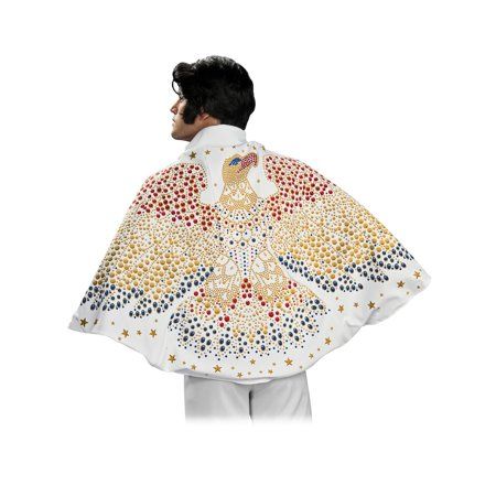 Elvis Cape, Elvis Costume, Cape Costume, White Cape, Eagle Design, Up Costumes, Dress Up Costumes, Pet Costumes, Halloween Accessories