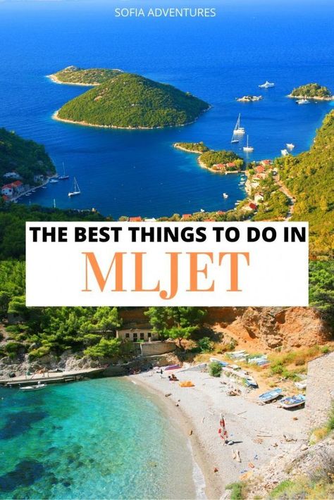 Planning to visit Mljet, Croatia? This island near Dubrovnik is famous for being home to Mljet national park, coral reefs for the best snorkeling in Croatia, Odysseus cave, and several of the most beautiful beaches in Croatia. Check this guide to things to do in Mljet to discover more about Mljet island, a paradise Croatian island where you can experience Croatia off the beaten path! Mljet National Park, Mljet Island, Mljet Croatia, Germany Trip, Croatian Islands, Croatia Beach, Balkans Travel, Croatia Holiday, Best Snorkeling