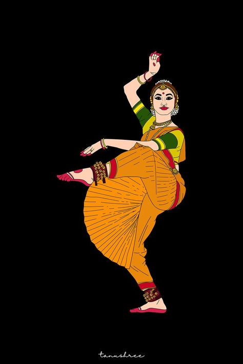 Circle Artwork, Bharatanatyam Poses, Dance Forms, Gym Wall Decor, Home Office Studio, Indian Classical Dance, Indian Art Gallery, Classical Dance, Dance Poster