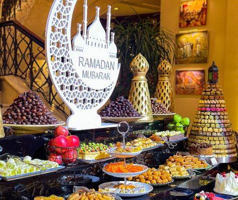 This Ramadan, savour the Grand Iftar Meal at Chutney’s Restaurant by Movenpick Hotels & Apartments Bur Dubai, Dubai. The royal buffet offers a symphony of Arabic, Indian and International dishes at AED 189, including soft drinks, tea, Arabic Coffee, and other Ramadan juices, served by the specially clad Gahwaji, available from 7:00 to 10:30 PM. Savour the authentic tastes of North Indian cuisine crafted by the esteemed Chef Quraishi, featuring his signature tandoor-cook... Ramzan Decor, Ramadan Buffet, Restaurant Indian, International Dishes, Drinks Tea, Bur Dubai, Arabic Coffee, Hotel Apartment, Ramadan Mubarak