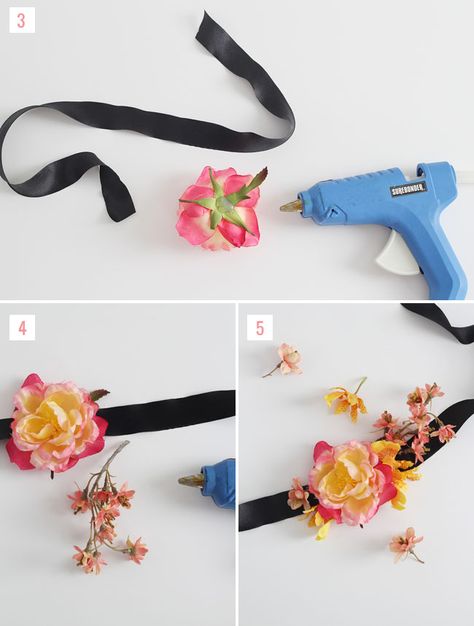 DIY Silk Flower Corsage Fake Flower Corsage, Diy Wrist Corsage, Flowers At Wedding, Silk Flower Corsage, Diy Corsage, Henna Party, Boda Mexicana, Hand Flowers, Prom Flowers