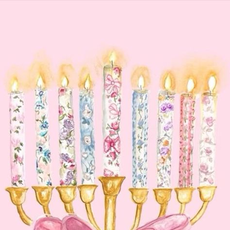 LoveShackFancy 🎀 on Instagram: "Spreading love and light this holiday season 💗🎀💞 We’re so excited to share our beautiful handpainted Hanukkah and holiday notecards available for purchase from stores 💓 #holidayseason #holidaydecorating #holidays #pink #pinkaesthetic #giftguide" Pink Hanukkah Aesthetic, Chanukah Aesthetic, Hanukkah Wallpaper, Hanukkah Aesthetic, Jewish Aesthetic, Jewish Decorations, Jewish Inspiration, Hanukkah Art, Hanukkah Crafts