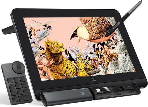 XPPen Artist Pro 16 Gen2 2.5K 16 inch QHD Drawing Tablet with Full Laminated Anti-Glare Screen 16384 Pressure Levels X3 Pro Battery-Free Stylus 159% sRGB Tilt Graphic Drawing Tablet with Mini Keydial Xppen Artist, Abandoned Mansion For Sale, Pen Tablet, Computer Camera, Electronic Musical Instruments, Drawing Tablet, Blender 3d, Digital Artists, Wearable Technology