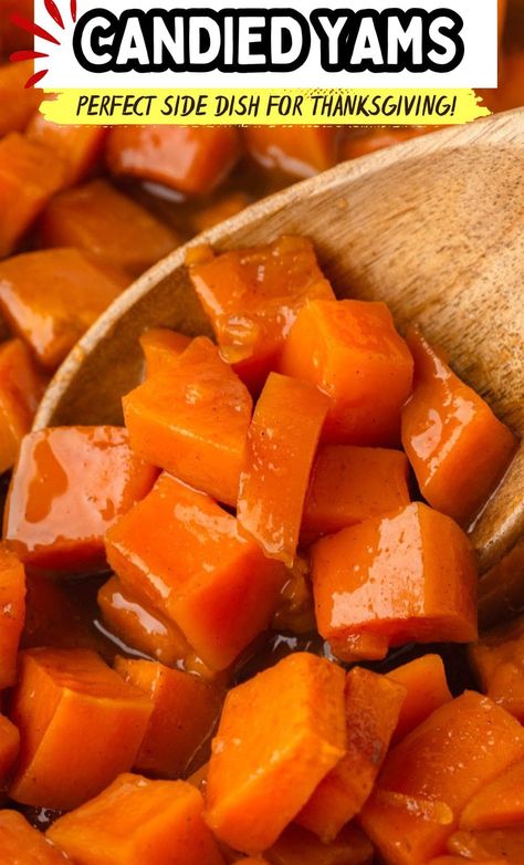 Looking for the perfect holiday side dish? This classic Candied Yams Recipe is just what you need! Made with fresh sweet potatoes, a sweet syrup, and a touch of cinnamon, it’s perfect for Thanksgiving, Christmas, or any special meal. Thanksgiving Yams Candied Sweet Potatoes, Can Yams Recipe Easy, Thanksgiving Yam Recipe, Best Candied Yams, Can Yams Recipe, Candied Yams Easy, Yams Recipe Healthy, Canned Sweet Potato Recipes, Best Candied Yams Recipe