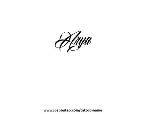 Arya Tattoo, Arya Name, Alphabet Letters Images, Name Creator, Own Tattoo, Create Your Own Tattoo, Tattoo Name, Name Tattoo, Name Tattoos