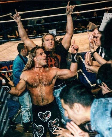 Old Wwe Pictures, Wwe 90s Aesthetic, Shawn Michaels Aesthetic, Pro Wrestling Aesthetic, Dx Wwe, Wrestling Aesthetic, Wwe Aesthetic, Wwe Shawn Michaels, The Heartbreak Kid