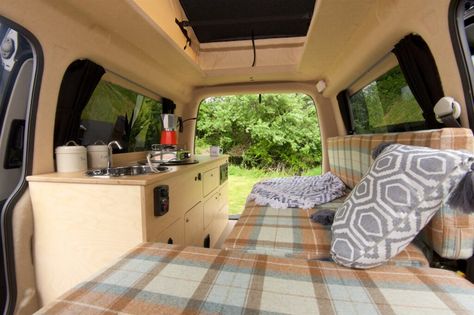 Stunning VW Caddy Maxi Camper With Poptop & 4 belted seats | Quirky Campers Vw Caddy Maxi Camper, Caddy Maxi Camper, Vw Caddy Maxi Life, Caddy Camper, Vw Caddy Maxi, Silver Carpet, Caddy Maxi, Micro Camper, Privacy Curtains