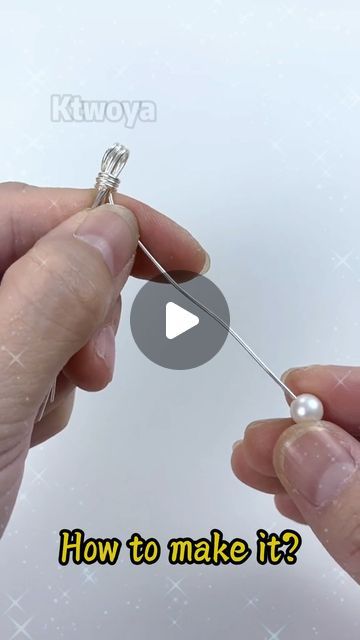 Diy Pearl Pendant, Pendant Tutorial, Pearls Diy, Necklace Diy, Crafts Jewelry, December 25, Diy Crafts Jewelry, Beautiful Necklace, Pearl Pendant