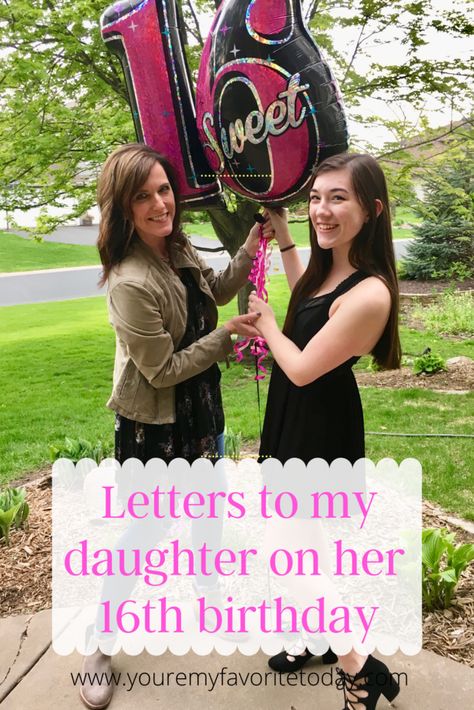 Sweet 16 Speech To Daughter, Sweet 16 Letter To Daughter, Sweet 16 Sayings For Daughter, Letter To My Daughter On Her 16 Birthday, Sweet 16 Birthday Wishes For Daughter, Sweet Sixteen Quotes, Looking Back Quotes, Happy Birthday Sweet 16, Message To Daughter