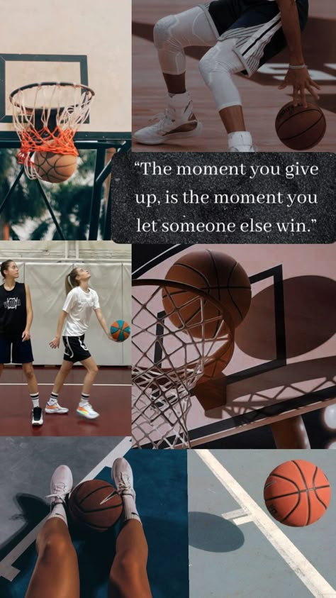 #basketball #sports #aesthetic #collage Cool Basketball Wallpapers, Basketball Quotes Inspirational, Basketball Workouts Training, Basketball Motivation, Basketball Background, Basketball Moves, Ball Aesthetic, I Love Basketball, Basketball Theme