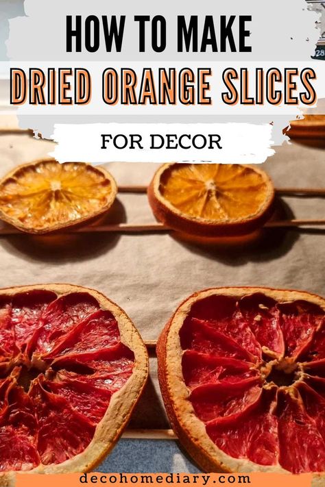 How to make dried orange slices Drying Lemon Slices, How To Make Dehydrated Orange Slices, How To Dry Lemon Slices, Make Dried Orange Slices, Dry Orange Slices, Dehydrated Orange Slices, Winter Decor Ideas For The Home, Orange Ornaments, How To Make Orange