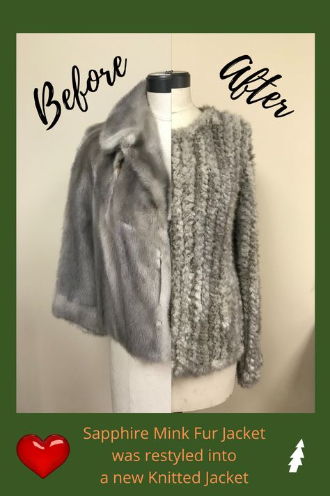 Upcycling/restyling fur coat Old Fur Coat Upcycle, Fur Coat Repurpose Ideas, Upcycle Fur Coat, Repurpose Fur Coat, Fur Upcycle, Rag Crafts, Jacket Upcycle, Fashion Upcycle, Diy Hats