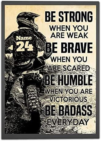 Personalized Be Strong When You Are Weak Motocross Poster, Motivational Gift for Motocross Rider Biker Motor Racer Motorcyclist, Dirt Bike Wall Art Print Decor Unframed Motocross Bedroom Ideas, Motor Quotes, Andrew Tattoo, Motocross Poster, Motocross Wall Art, Bike Meme, Elementary Series, Motocross Quotes, Dirt Bike Quotes